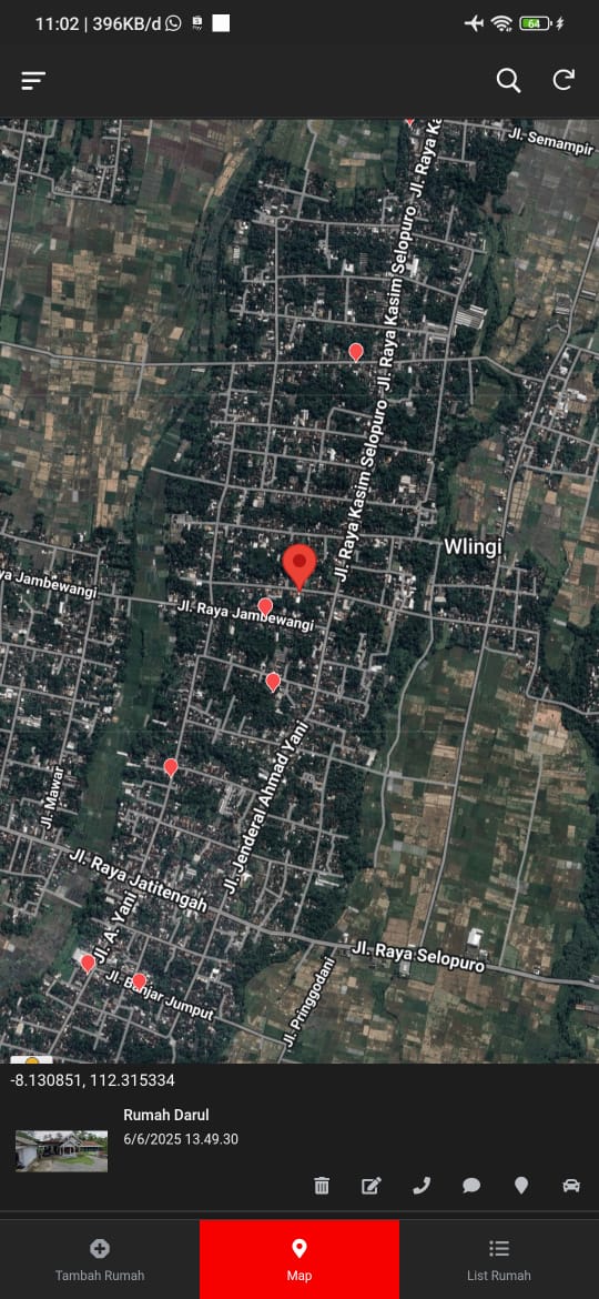 Aplikasi Simpan Alamat